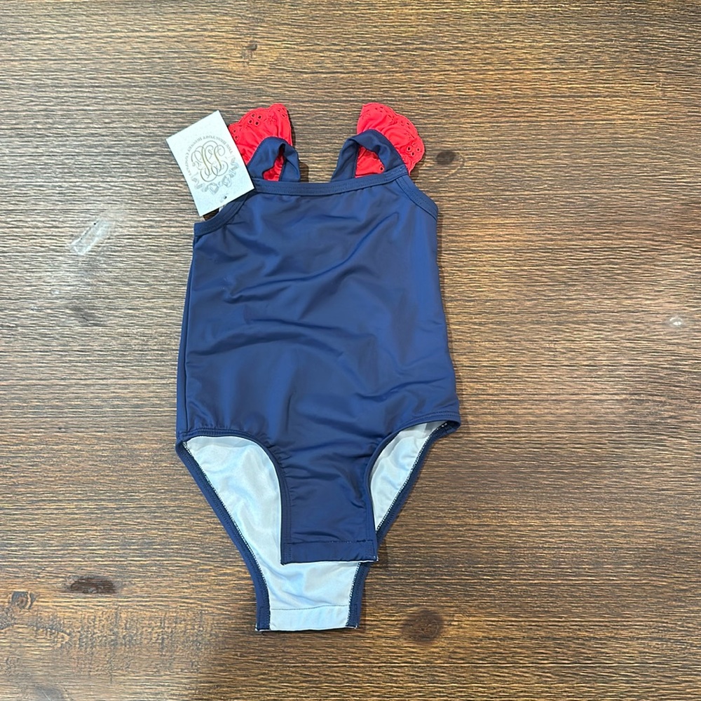 NWT- THE BEAUFORT BONNET COMPANY
LONG BAY BATHING SUIT- NANTUCKET- 12-18 M